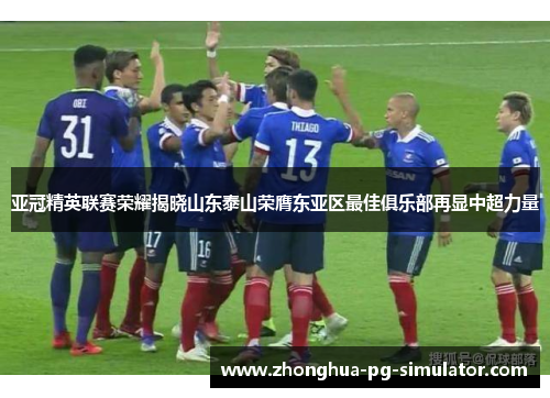 亚冠精英联赛荣耀揭晓山东泰山荣膺东亚区最佳俱乐部再显中超力量 亚冠精英联赛荣耀揭晓山东泰山荣膺东亚区最佳俱乐部再显中超力量
